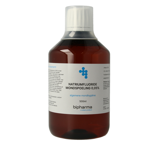 Bipharma Natriumfluoride 0,05% mondspoeling 500.00 Milliliter