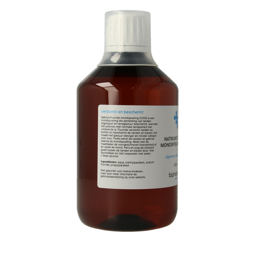 Bipharma Natriumfluoride 0,05% mondspoeling 500.00 Milliliter