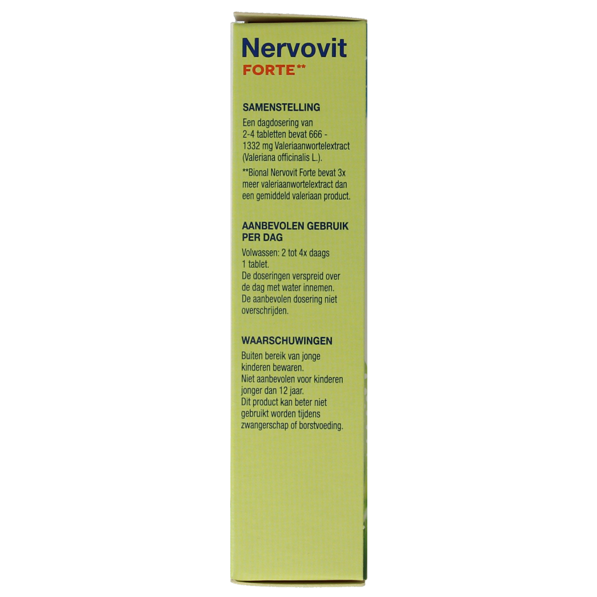 Bional Nervovit forte 45.00 Tabletten