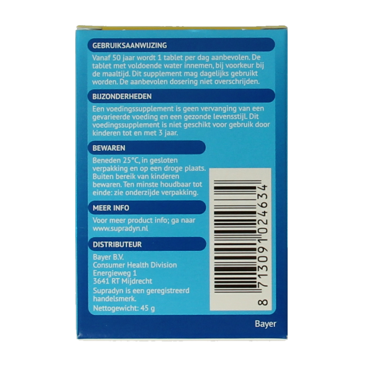 Supradyn Vital 50+ 35.00 Tabletten