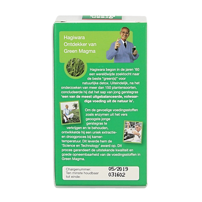 Green Magma Green magma bio  136 Tabletten