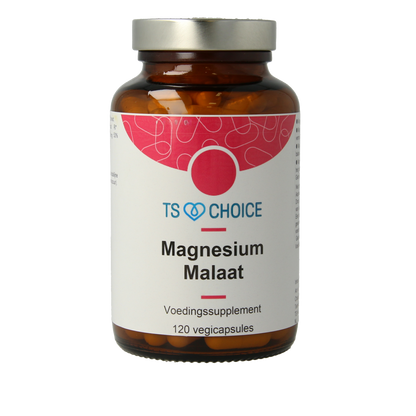 TS Choice Magnesiummalaat 120.00 Vegetarische capsules