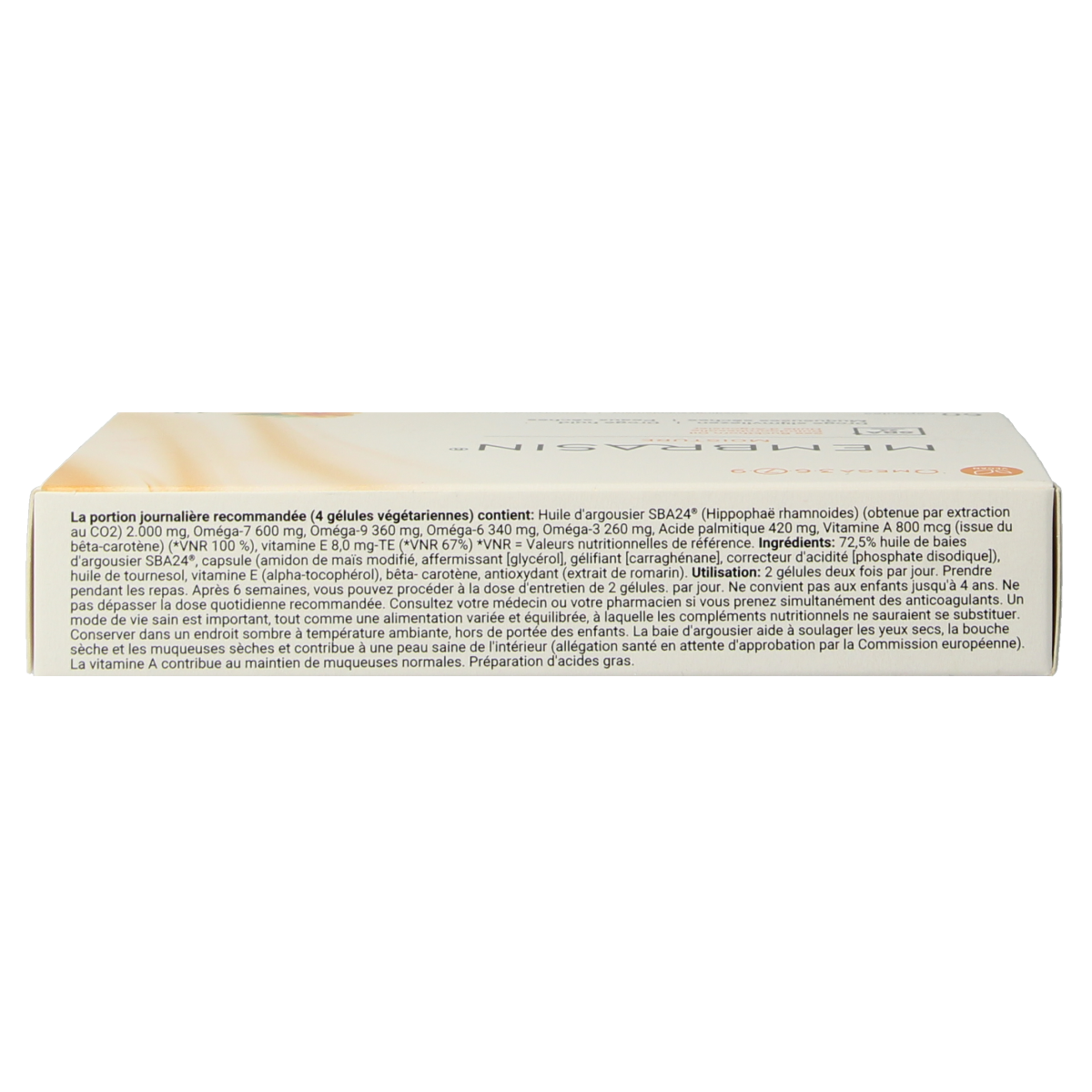 Membrasin Omega-7 capsules 60.00 Capsules