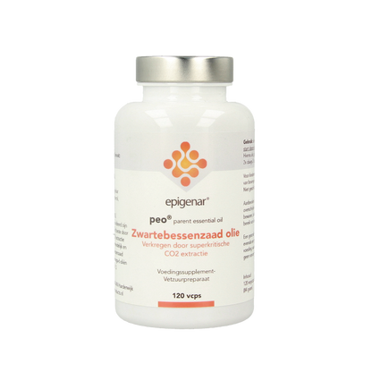 Epigenar Zwarte bessenzaadolie (parent oil) 120 Vegetarische capsules