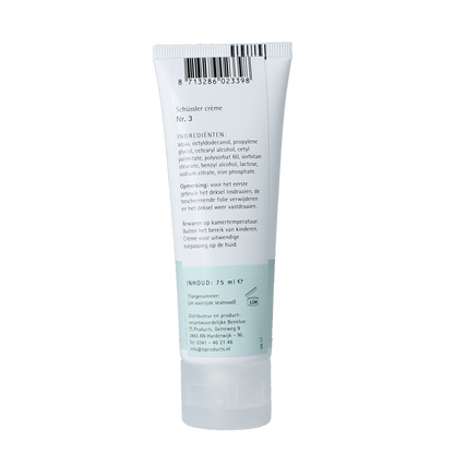 Pflüger Schussler creme nr. 3 75.00 Milliliter