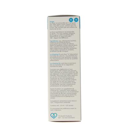 TS Choice Vitaminespray vitamine D3 + K2 25 Milliliter