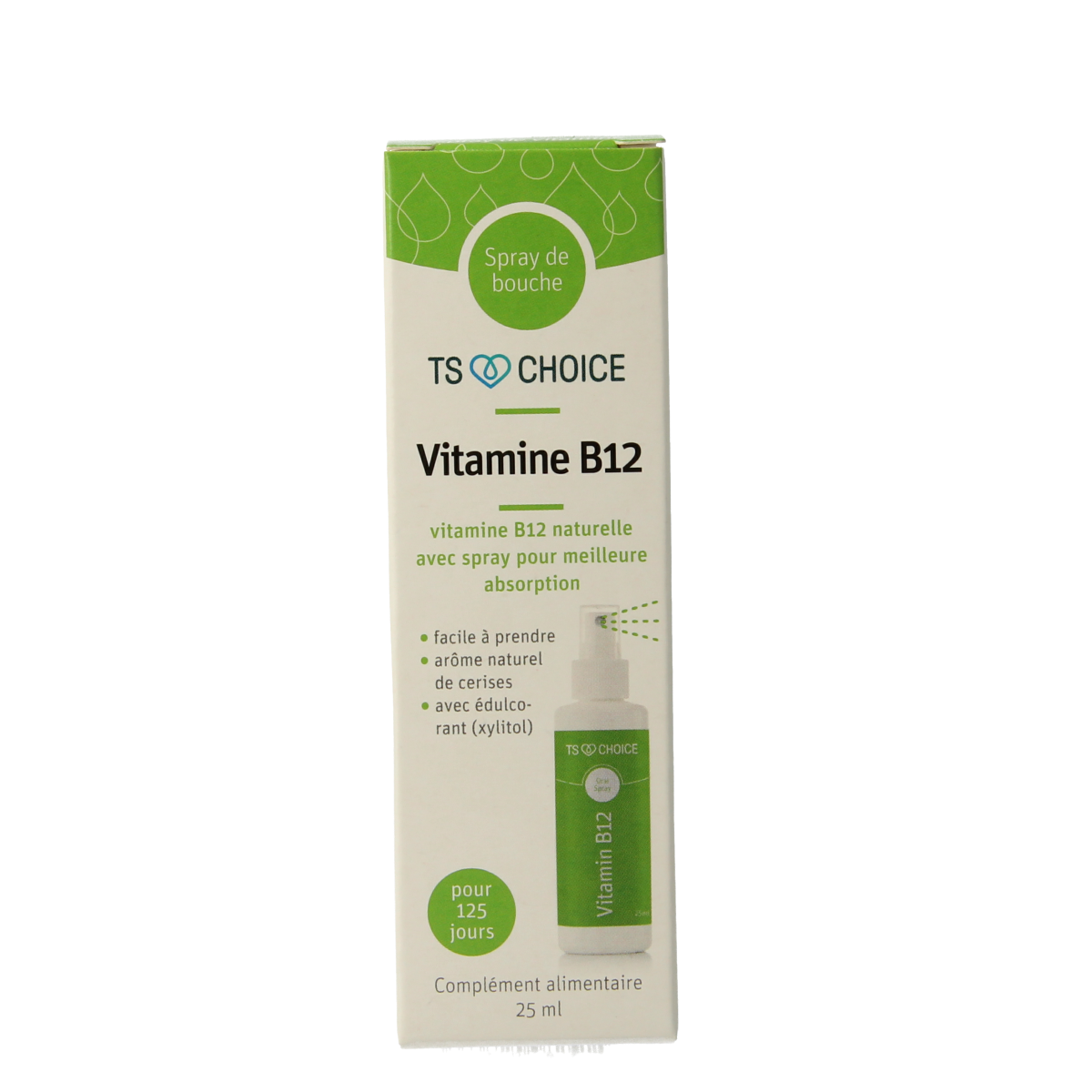 TS Choice Vitaminespray vitamine B12 25.00 Milliliter