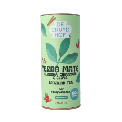 Cruydhof Thee yerba mate / guaranacinnamon / clove 20.00 Stuks