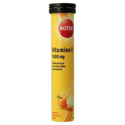 Roter Bruistabletten abr. sin. vit C 20.00 Bruistabletten