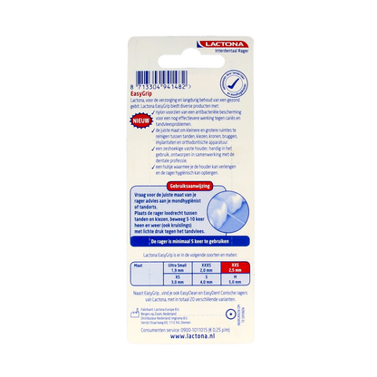 Lactona Easygrip XXS 2.5mm 6.00 Stuks