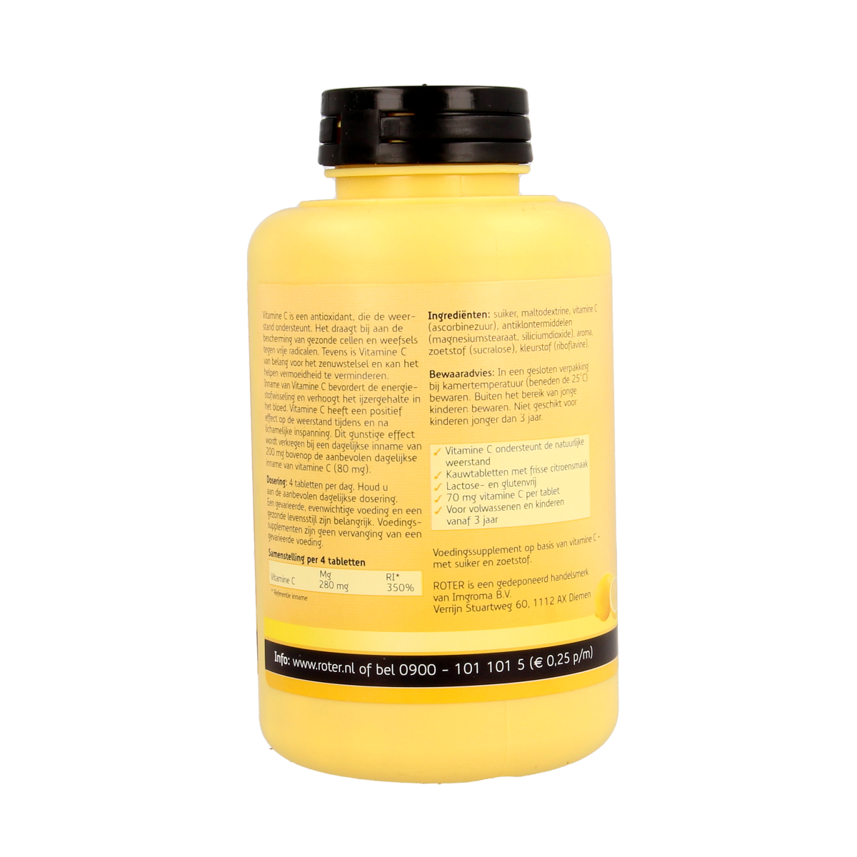 Roter Vitamine C 70 mg kauwtablet 800.00 Kauwtabletten