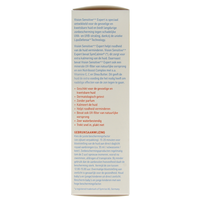 Vision High sensitive SPF30 180.00 Milliliter