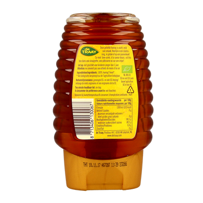 de Traay Bloemenhoning knijpfles bio 365.00 Gram