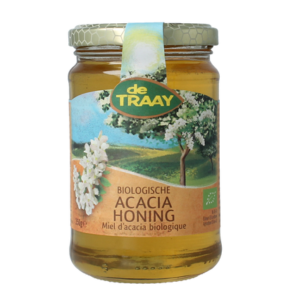 de Traay Acaciahoning bio 350.00 Gram