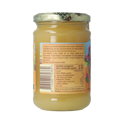 de Traay Klaver- met bloemenhoning bio 350.00 Gram