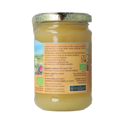 de Traay Klaver- met bloemenhoning bio 350.00 Gram