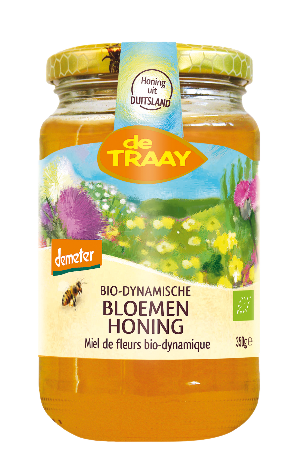 de Traay Bloemenhoning bio-dynamisch demeter bio 350.00 Gram
