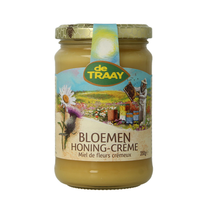 de Traay Bloemen honing creme 350.00 Gram