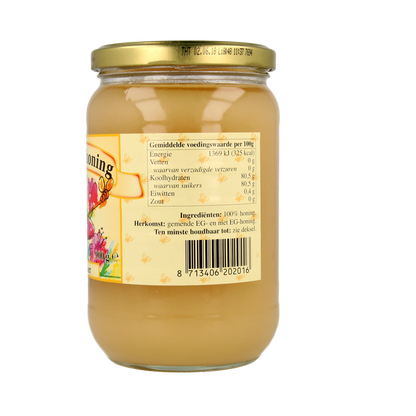 De Imker Bloemenhoning creme 900.00 Gram