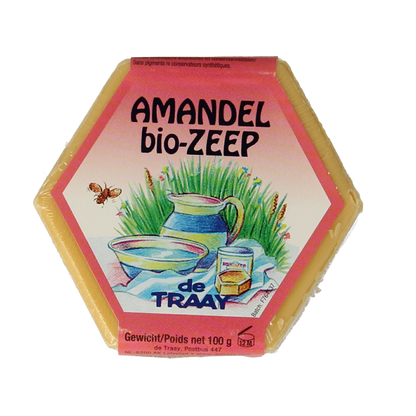 de Traay Zeep amandel bio 100.00 Gram