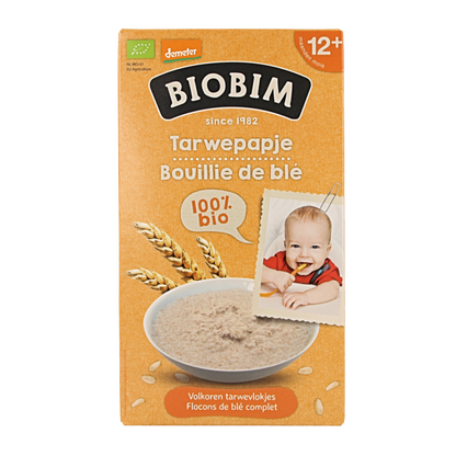 Biobim Tarwepapje 12 maanden bio 250 Gram