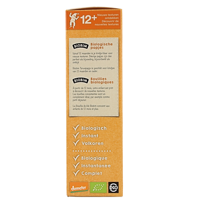 Biobim Tarwepapje 12 maanden bio 250 Gram