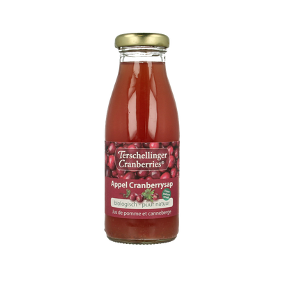 Terschellinger Appel cranberrysap bio 250 Milliliter