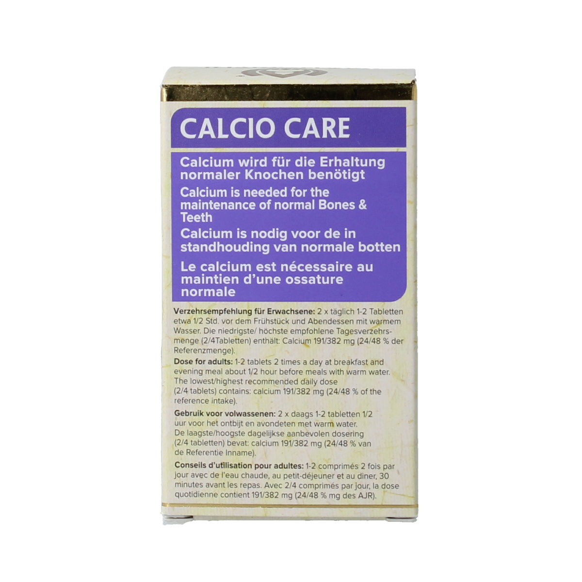 Maharishi Ayurv Calcio care 60.00 Tabletten