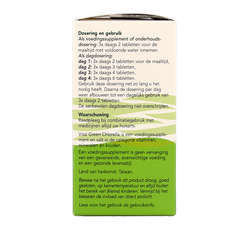 Bloem Chlorella vital green 600.00 Tabletten
