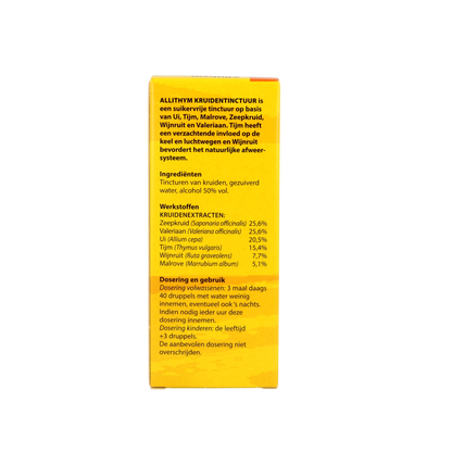 Bloem Allithym druppels 100.00 Milliliter
