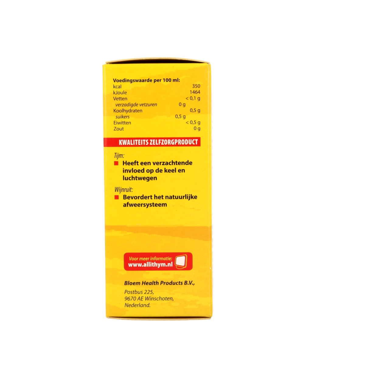 Bloem Allithym druppels 100.00 Milliliter