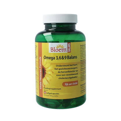 Bloem Omega 3 6 & 9 balans 96.00 Softgels