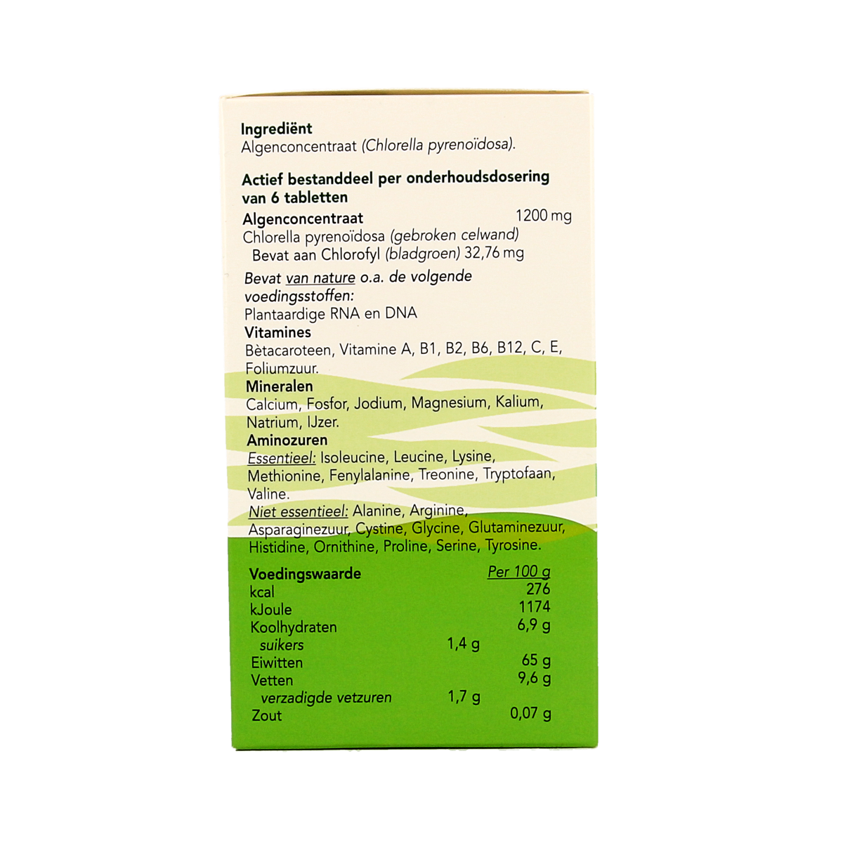 Bloem Chlorella vital green 1000.00 Tabletten