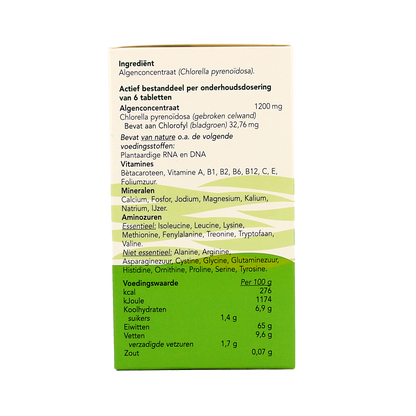 Bloem Chlorella vital green 1000.00 Tabletten