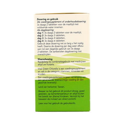 Bloem Chlorella vital green 1000.00 Tabletten