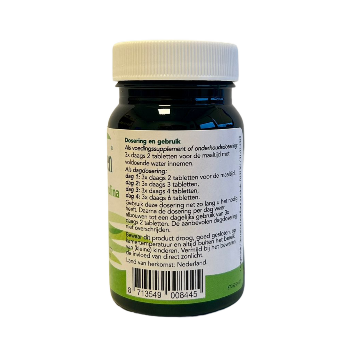 Bloem Chlorella & spirulina vital green 200.00 Tabletten