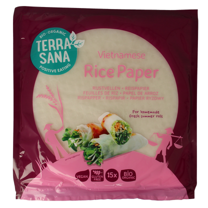 TerraSana Rijstpapier bio 150.00 Gram