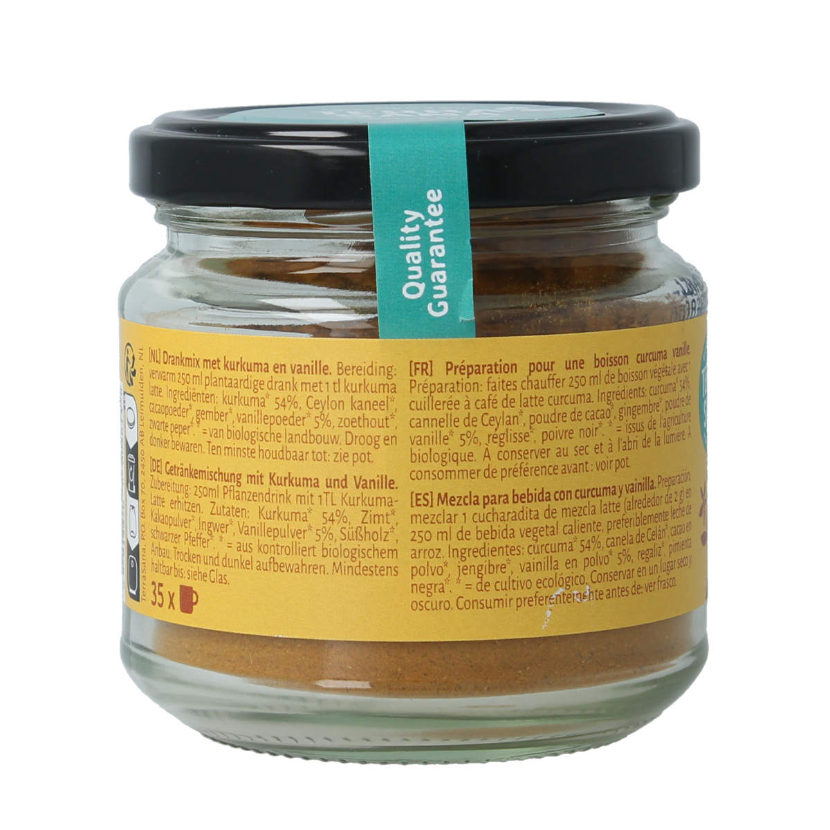 TerraSana Latte curcuma vanilla bio 70.00 Gram