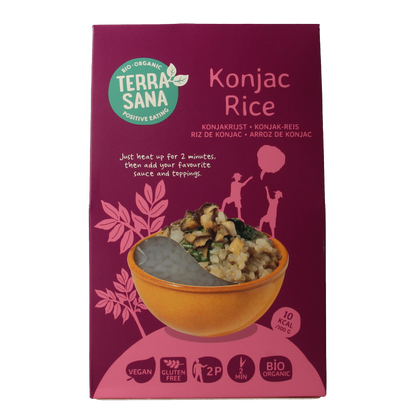TerraSana Konjac rijst bio 250 Gram