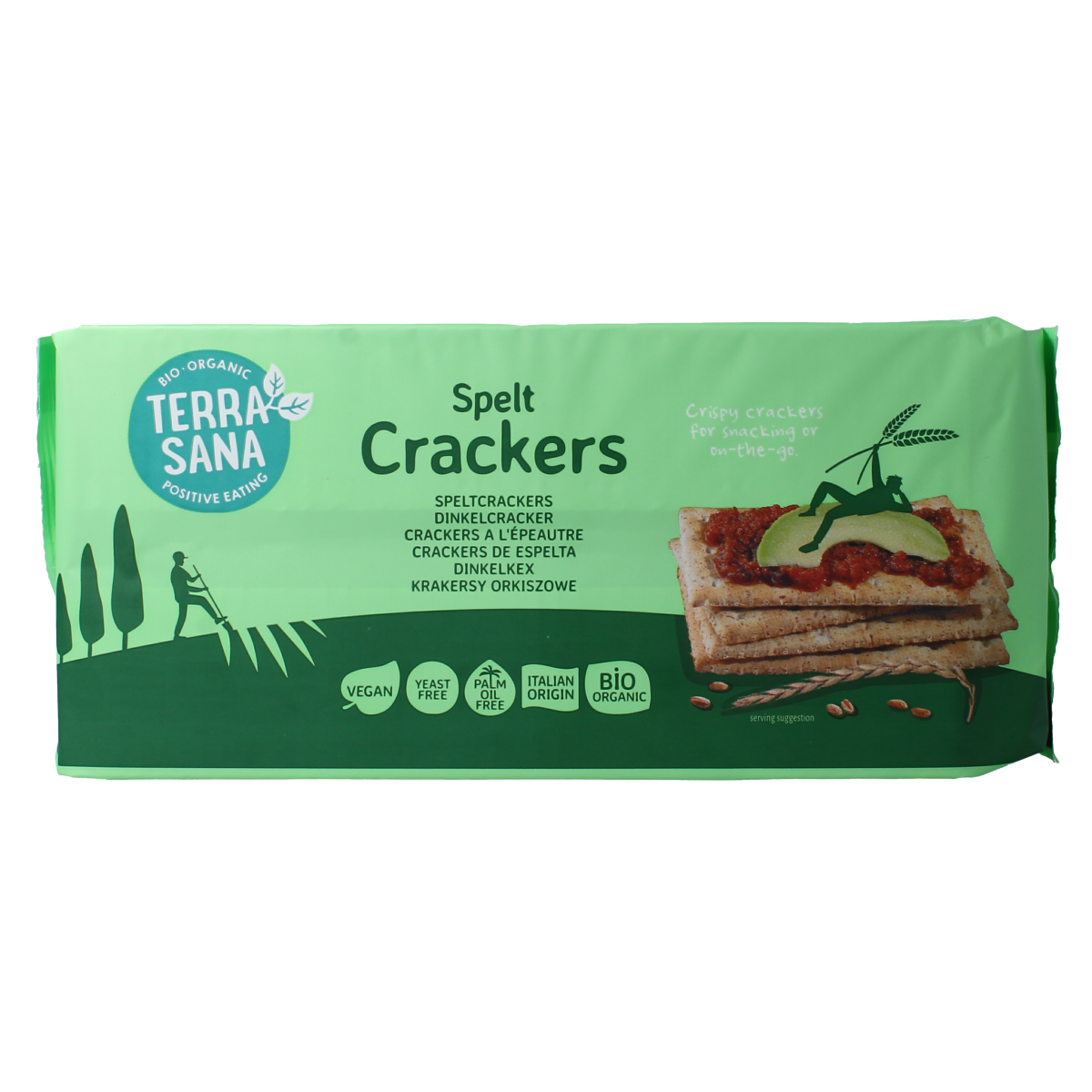 TerraSana Crackers spelt bio 250.00 Gram