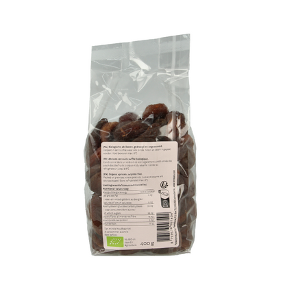 TerraSana RAW Abrikozen ongezwaveld bio 400 Gram