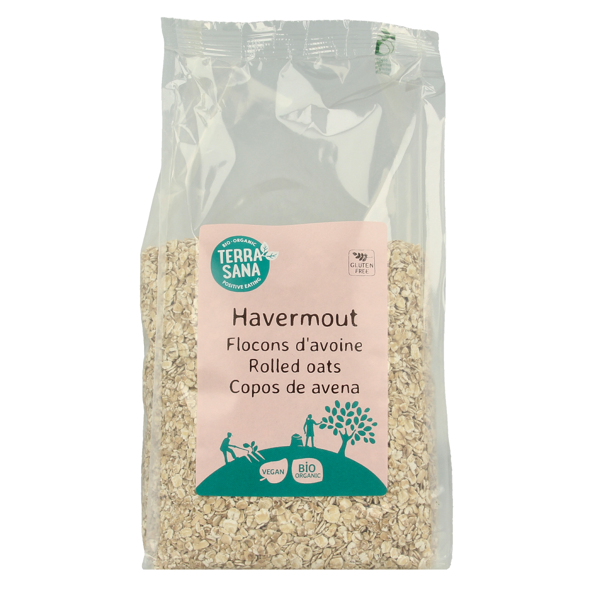 TerraSana Havermout glutenvrij bio 450.00 Gram