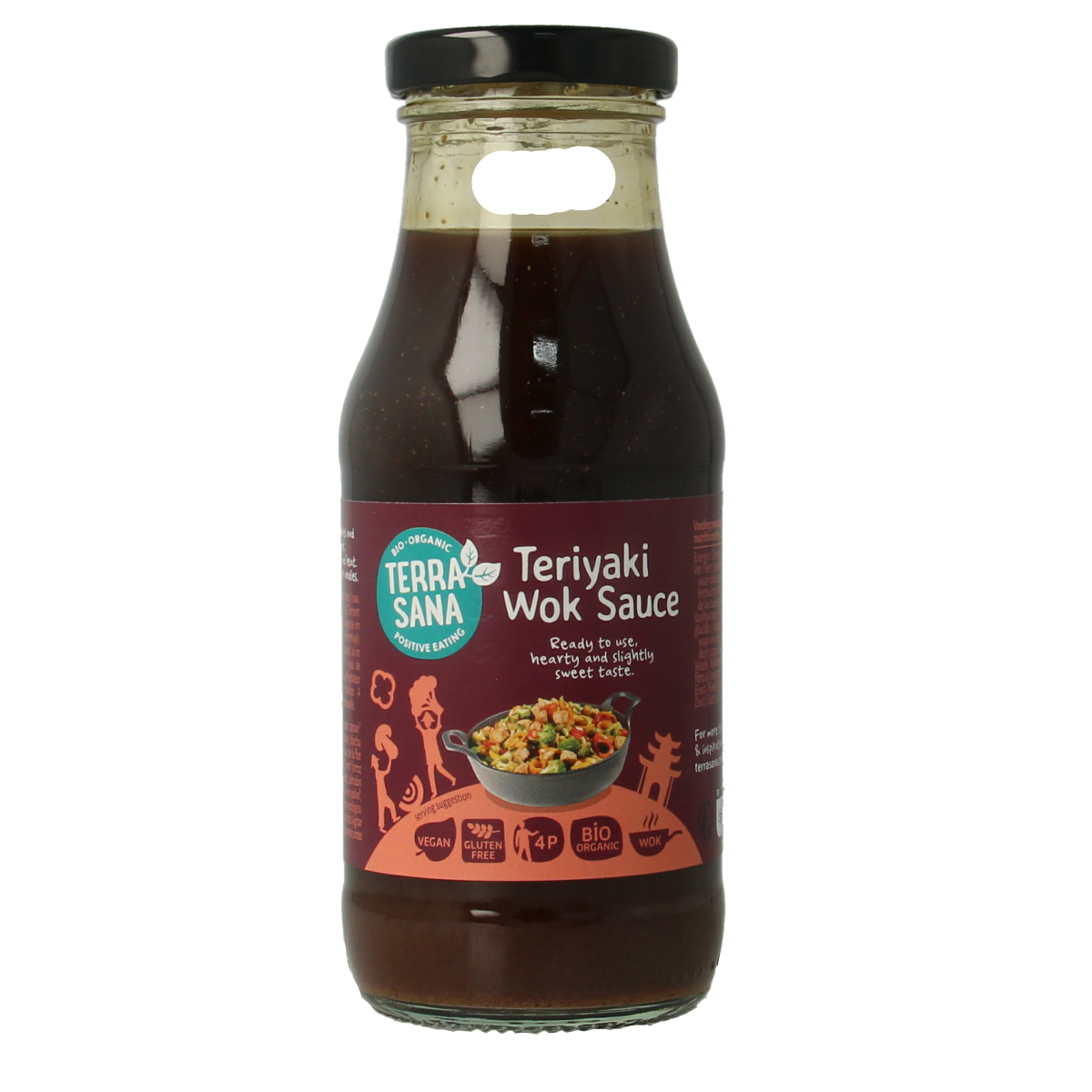 TerraSana Woksaus teriyaki bio 240.00 Milliliter
