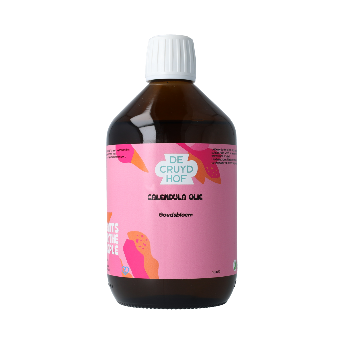 De Cruydhof Calendula/goudsbloem olie 500.00 Milliliter