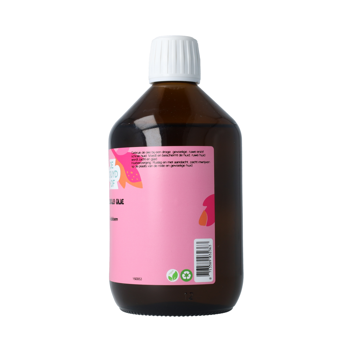 De Cruydhof Calendula/goudsbloem olie 500.00 Milliliter