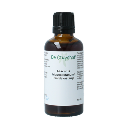 Cruydhof Aesculus hippocast/paardenkastanje tinctuur 50.00 Milliliter