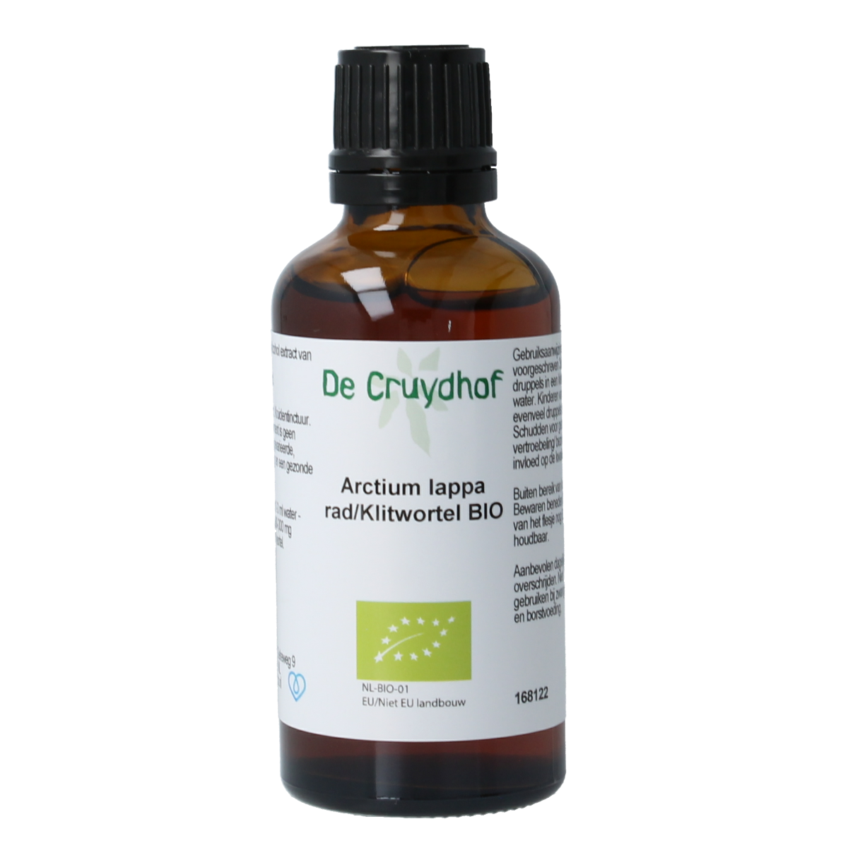 Cruydhof Arctium lappa/klitwortel tinctuur bio 50.00 Milliliter