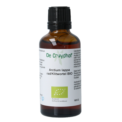 Cruydhof Arctium lappa/klitwortel tinctuur bio 50.00 Milliliter