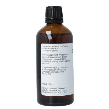 Cruydhof Capsella burs p / herderstasje tinctuur bio 100.00 Milliliter