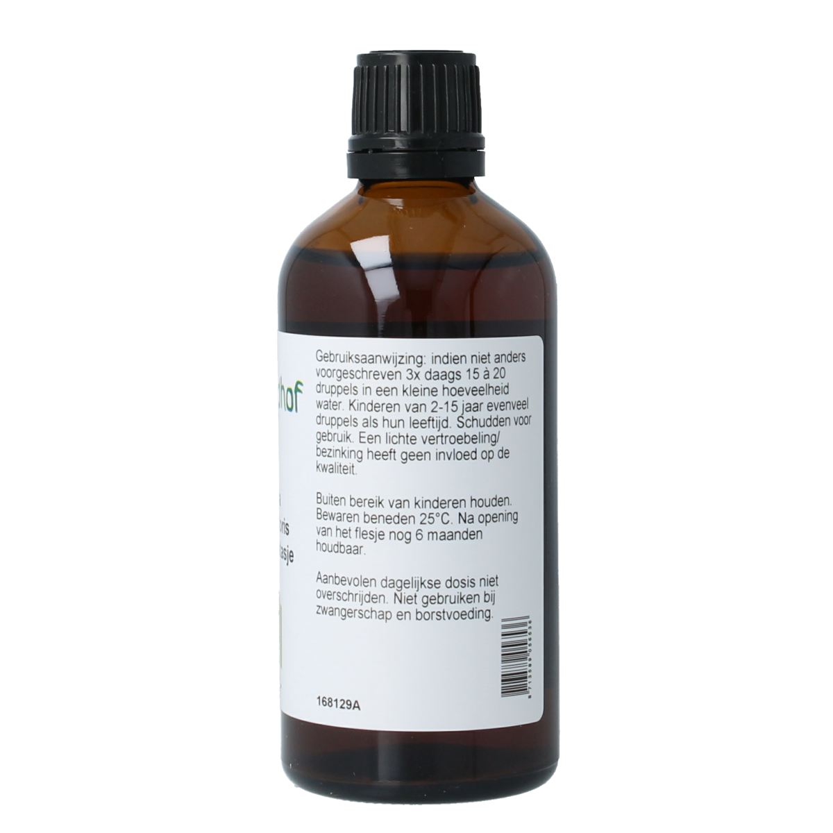 Cruydhof Capsella burs p / herderstasje tinctuur bio 100.00 Milliliter
